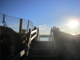Pismo Coast Village stairs to beach